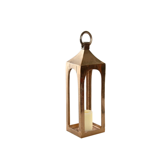 Lantern Home ESPRIT Golden Aluminium Crystal Arab 15 x 15 x 52 cm