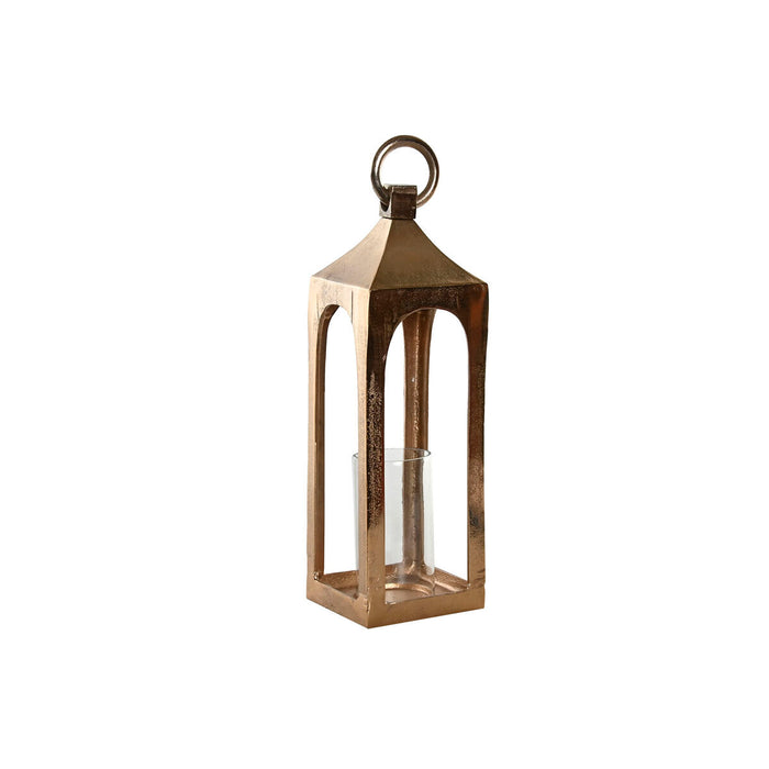 Lantern Home ESPRIT Golden Aluminium Crystal Arab 15 x 15 x 52 cm