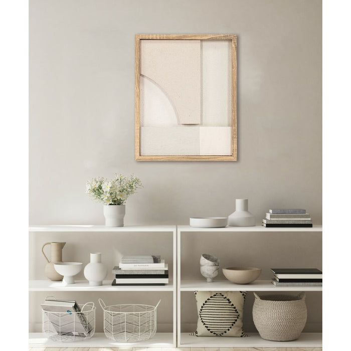 LED Picture Home ESPRIT polystyrene MDF Wood 40 x 3,8 x 50 cm