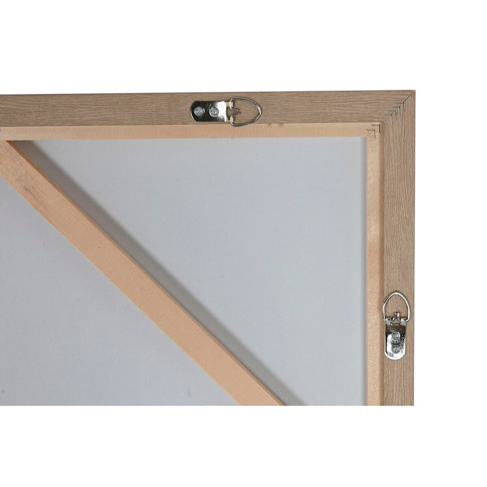 Canvas Home ESPRIT Orange Light mauve Modern Urban 100 x 4 x 140 cm (2 Units)