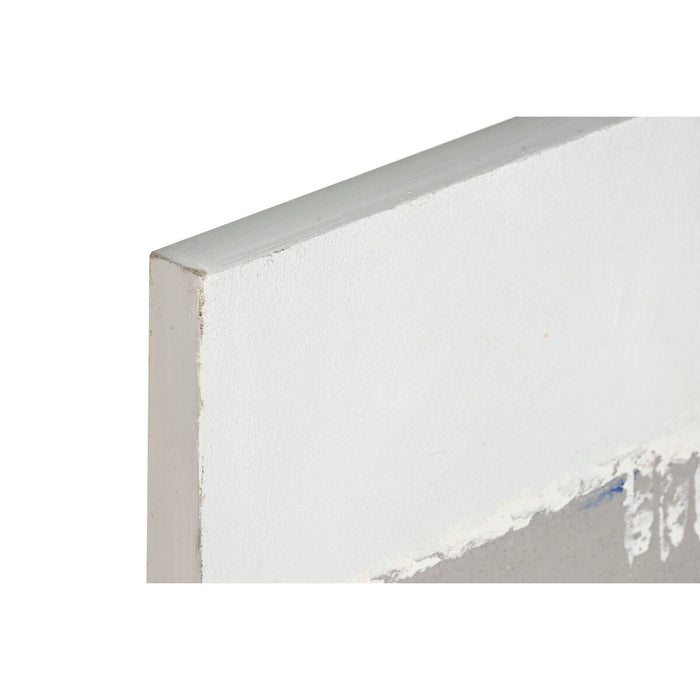 Canvas Home ESPRIT Brown Grey Abstract Urban 150 x 3 x 50 cm (2 Units)