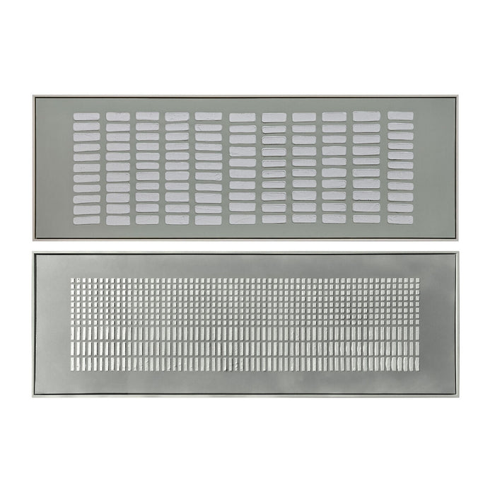 Canvas Home ESPRIT White Green Modern Urban 183 X 4 X 63 CM (2 Units)