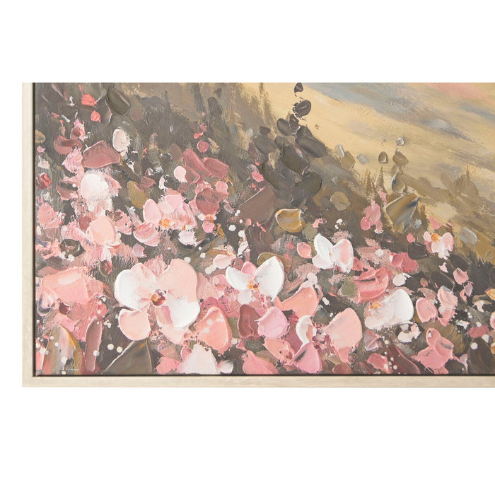 Canvas Home ESPRIT Blue Green Moutain 120 x 3,5 x 80 cm (2 Units)