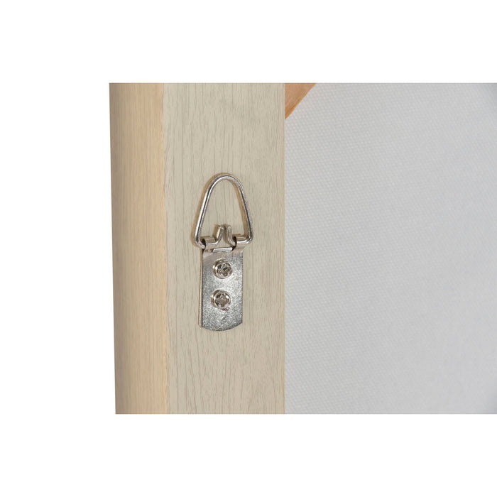 Canvas Home ESPRIT Blue White Palms Tropical 82,5 x 3,5 x 122,5 cm (2 Units)