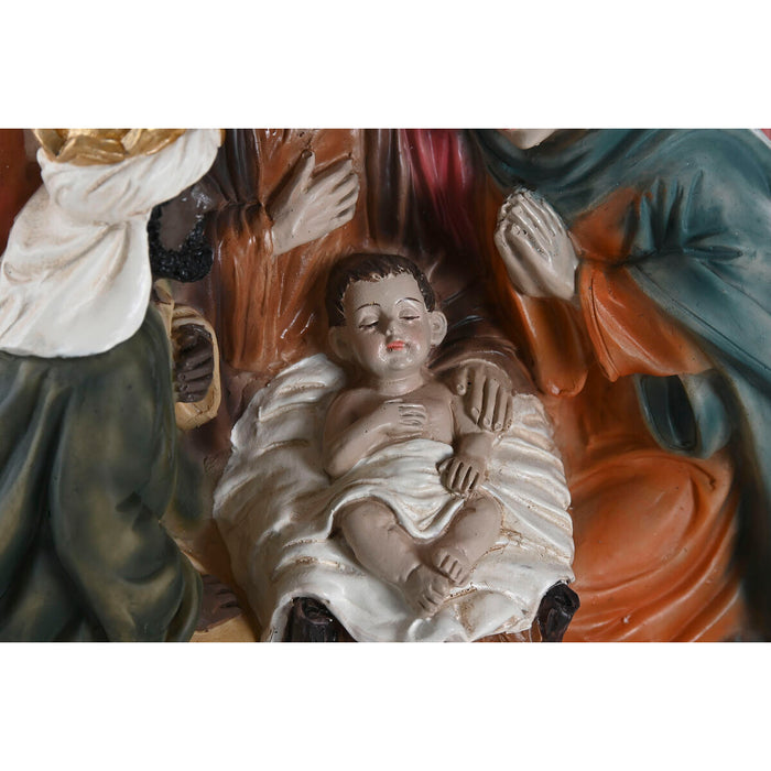 Christmas nativity set Home ESPRIT Multicolour Resin 17,5 X 9 X 20,5 CM