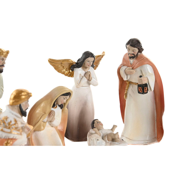 Christmas nativity set Home ESPRIT Multicolour Resin
