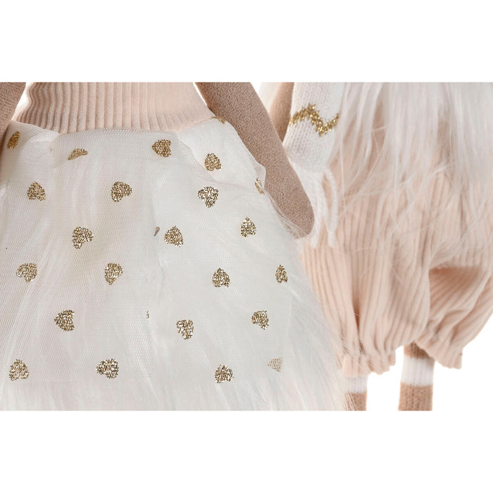 Christmas bauble Home ESPRIT White Reindeer 14 X 13 X 60 CM (2 Units)