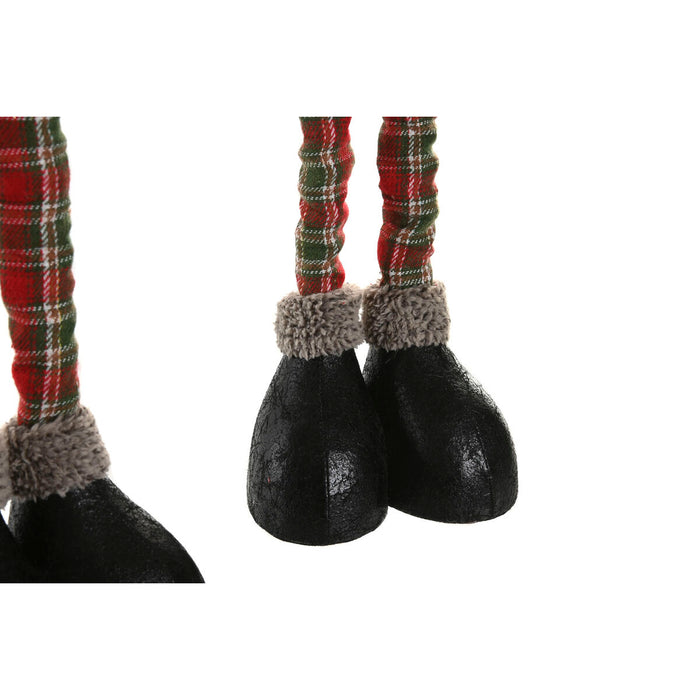 Christmas bauble Home ESPRIT Red Green 30 X 21 X 54 CM (2 Units)