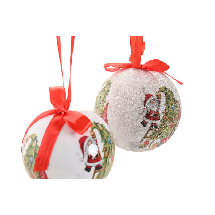 Christmas Bauble Home ESPRIT Multicolour PVC (14 Pieces)