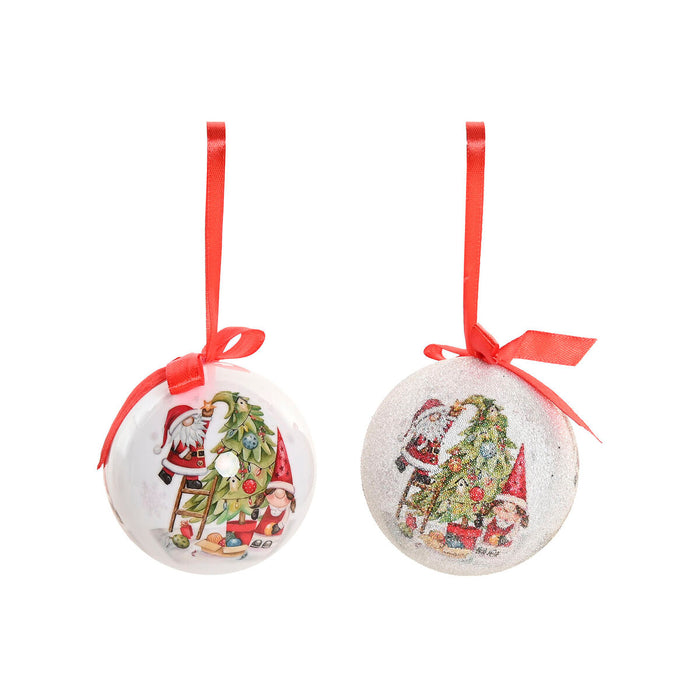 Christmas Bauble Home ESPRIT Multicolour PVC (14 Pieces)