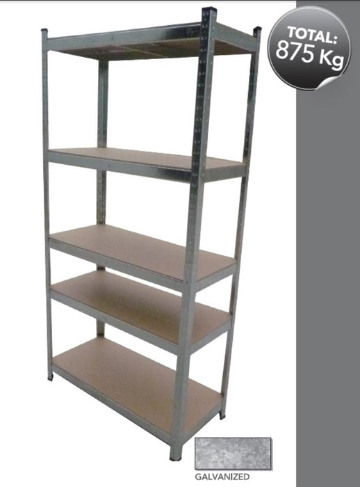 METAL RACK 180X90X40CM 5/175KG