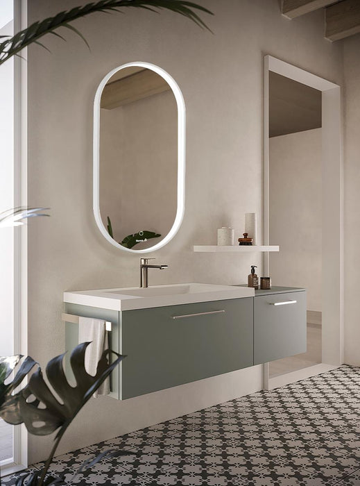 MIRROR WITH LED LIGHTING 3051 40X80