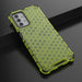 Honeycomb Case armor cover with TPU Bumper for Samsung Galaxy A32 5G green - Cell phone cases and covers<<<HurtelXML