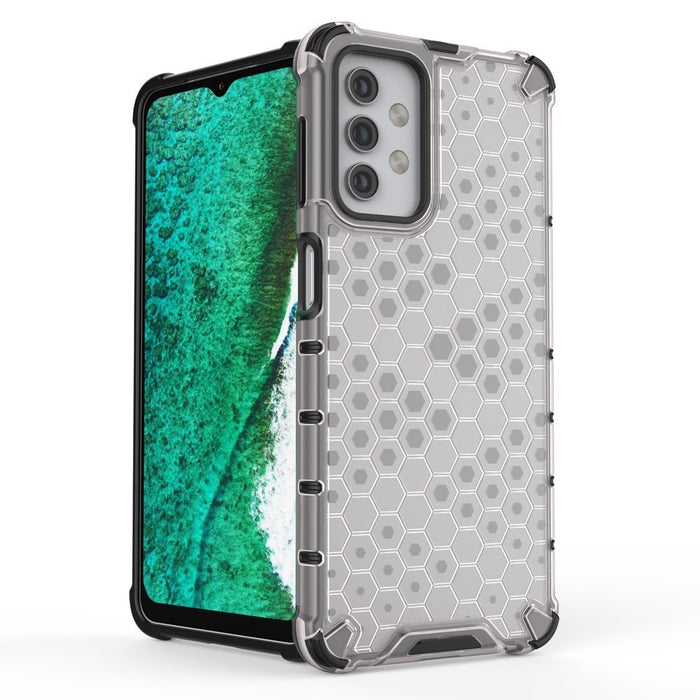 Honeycomb Case armor cover with TPU Bumper for Samsung Galaxy A32 5G green - Cell phone cases and covers<<<HurtelXML