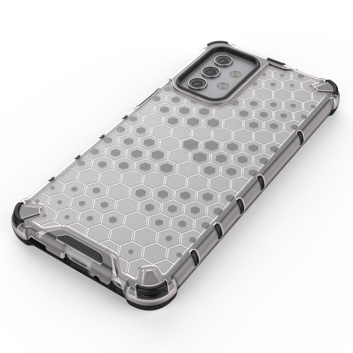 Honeycomb Case armor cover with TPU Bumper for Samsung Galaxy A32 5G green - Cell phone cases and covers<<<HurtelXML