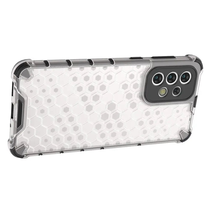 Honeycomb case armored cover with a gel frame for Samsung Galaxy A33 5G blue - Cell phone cases and covers<<<HurtelXML
