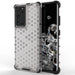 Honeycomb case armored cover with a gel frame for Samsung Galaxy S22 Ultra transparent - Cell phone cases