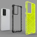 Honeycomb case armored cover with a gel frame for Samsung Galaxy S22 Ultra transparent - Cell phone cases