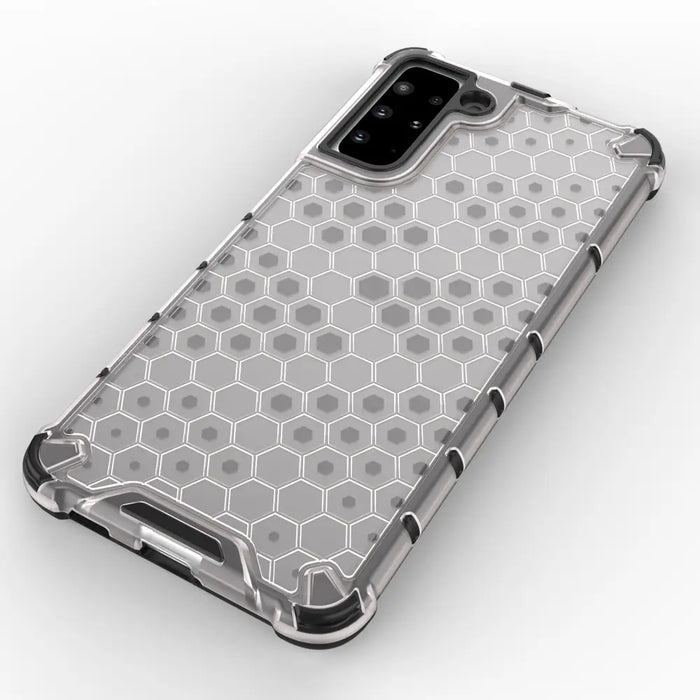 Honeycomb case armored cover with a gel frame for Samsung Galaxy S22 blue - Cell phone cases and covers<<<HurtelXML