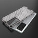Honeycomb case armored cover with a gel frame for Samsung Galaxy S22 Ultra transparent - Cell phone cases