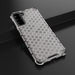 Honeycomb case armored cover with a gel frame for Samsung Galaxy S22 transparent - Cell phone cases