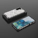 Honeycomb case armored cover with a gel frame for Samsung Galaxy S22 transparent - Cell phone cases