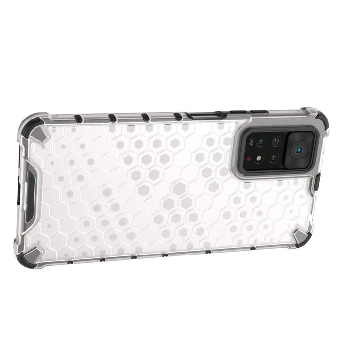 Honeycomb case armored cover with a gel frame for Xiaomi Redmi Note 11 Pro + 11 Pro black - Cell phone cases