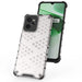 Honeycomb case armored cover with a gel frame Realme C35 transparent - Cell phone cases and covers<<<HurtelXML