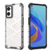 Honeycomb case armored cover with gel frame Oppo A76 / Oppo A36 / Realme 9i transparent - Cell phone cases