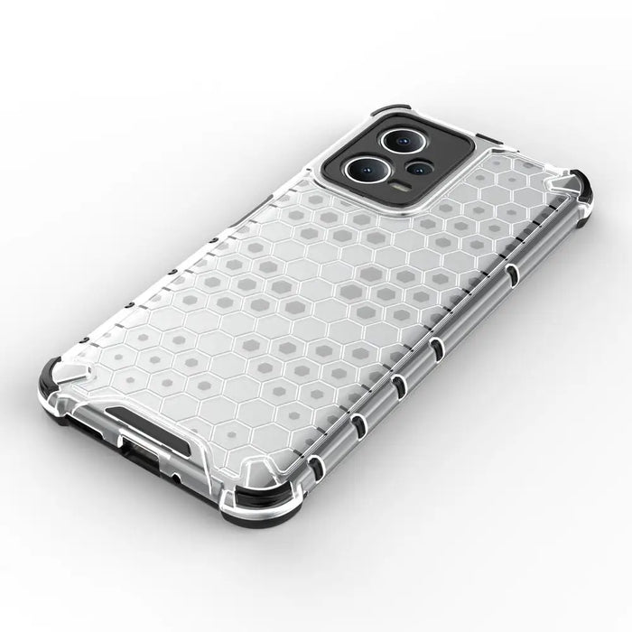 Honeycomb case for Xiaomi Redmi Note 12 5G / Poco X5 5G armored hybrid cover black - Cell phone cases