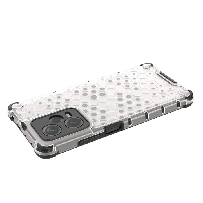 Honeycomb case for Xiaomi Redmi Note 12 Pro+ armored hybrid cover blue - Cell phone cases and covers<<<HurtelXML
