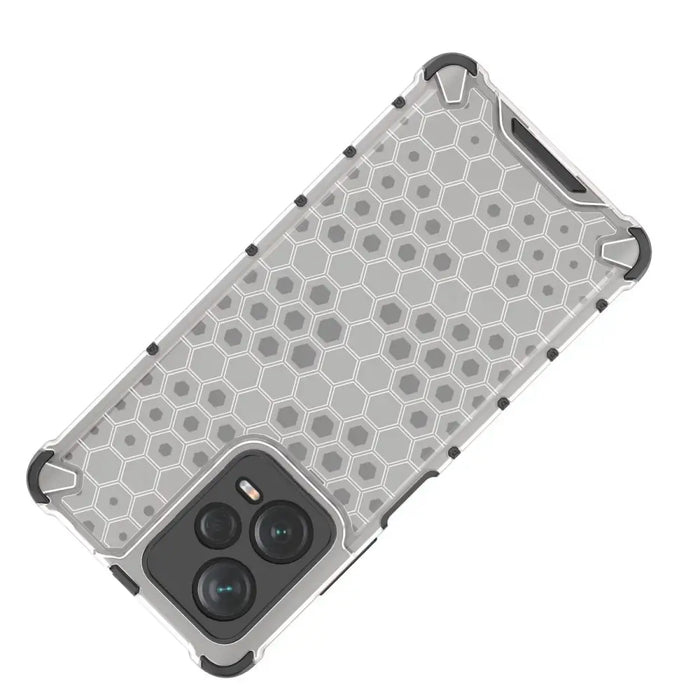 Honeycomb case for Xiaomi Redmi Note 12 Pro+ armored hybrid cover blue - Cell phone cases and covers<<<HurtelXML