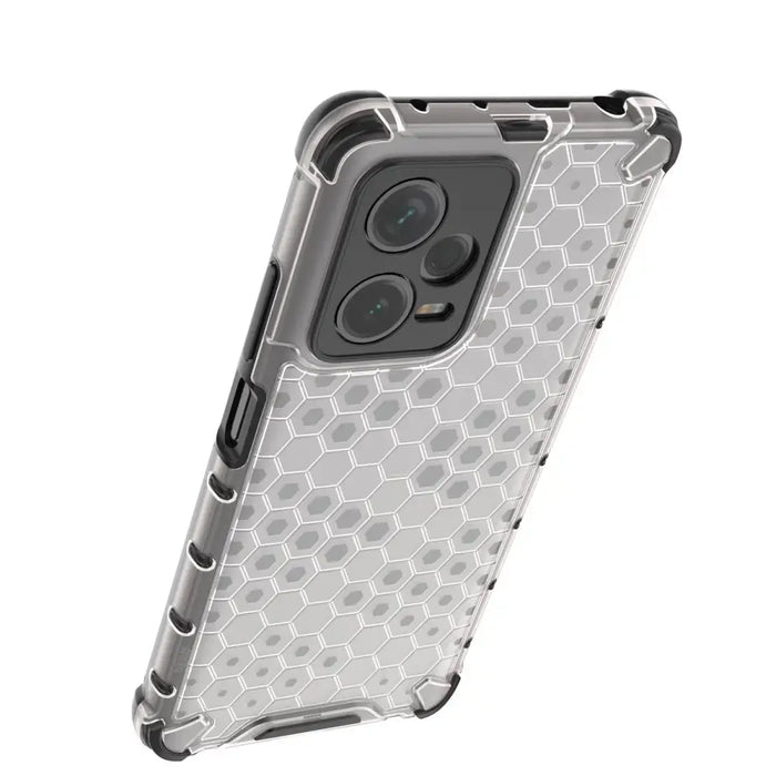 Honeycomb case for Xiaomi Redmi Note 12 Pro+ armored hybrid cover blue - Cell phone cases and covers<<<HurtelXML