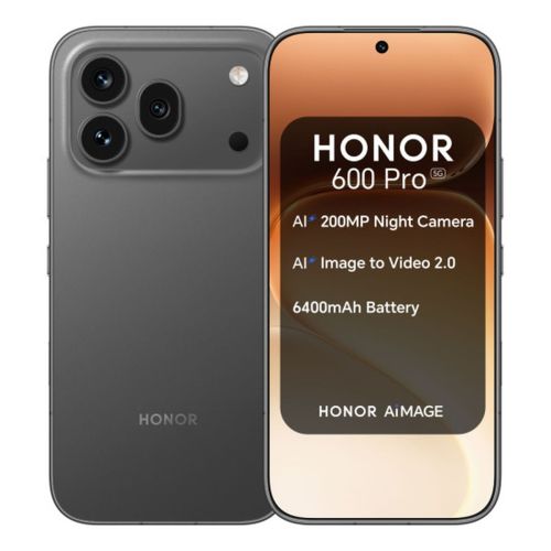 Smartphone Honor HOR600PRO5G12512 6,57" Octa Core Qualcomm Snapdragon 8 Elite 12 GB RAM 512 GB Black