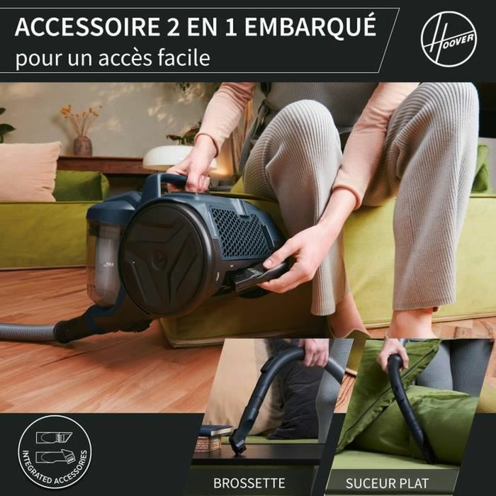 vacuum cleaner Hoover HP110HM Blue 700 W
