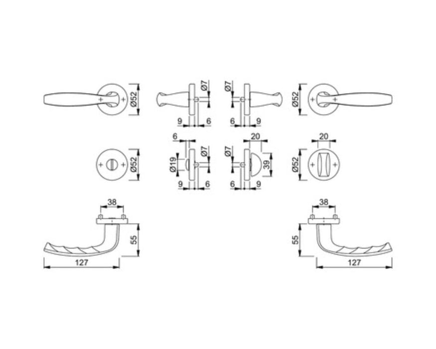INTESA NEW YORK DOOR HANDLE