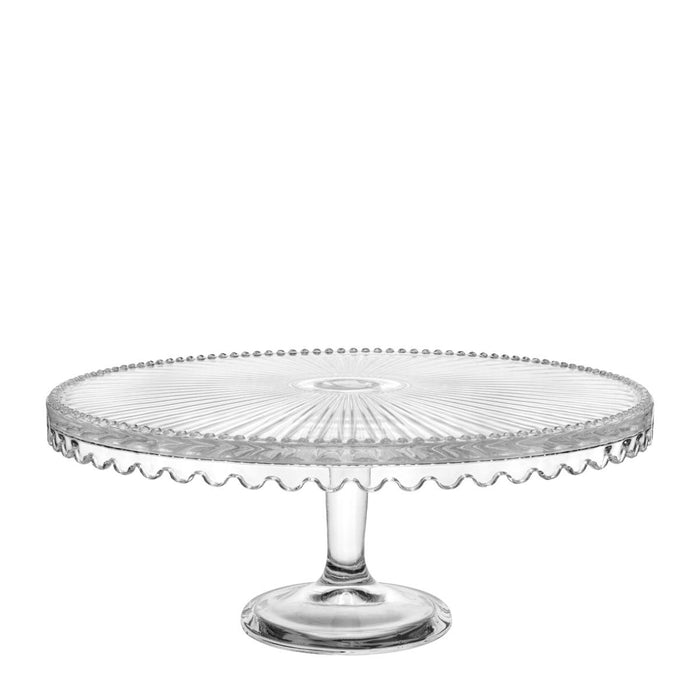 CAKE STAND GLASS 32XH12CM