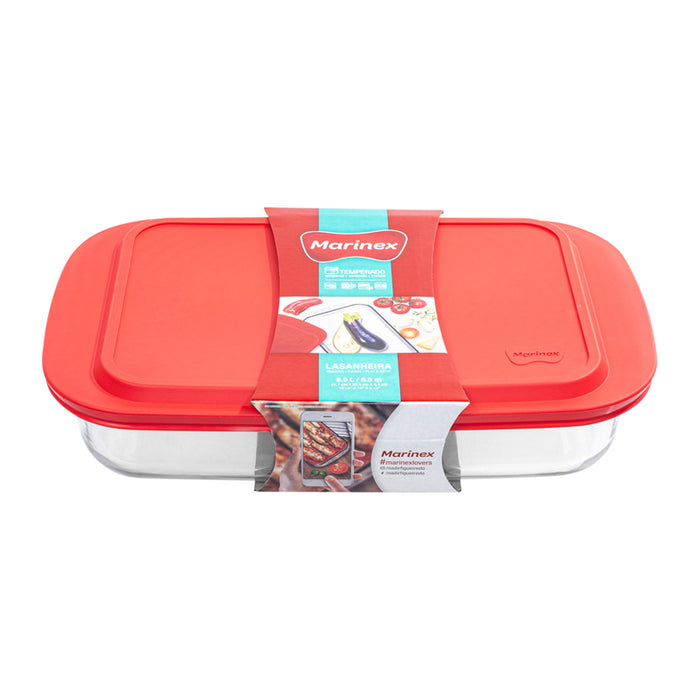 BAKING TRAY WITH SILICONE LID HORECANO
