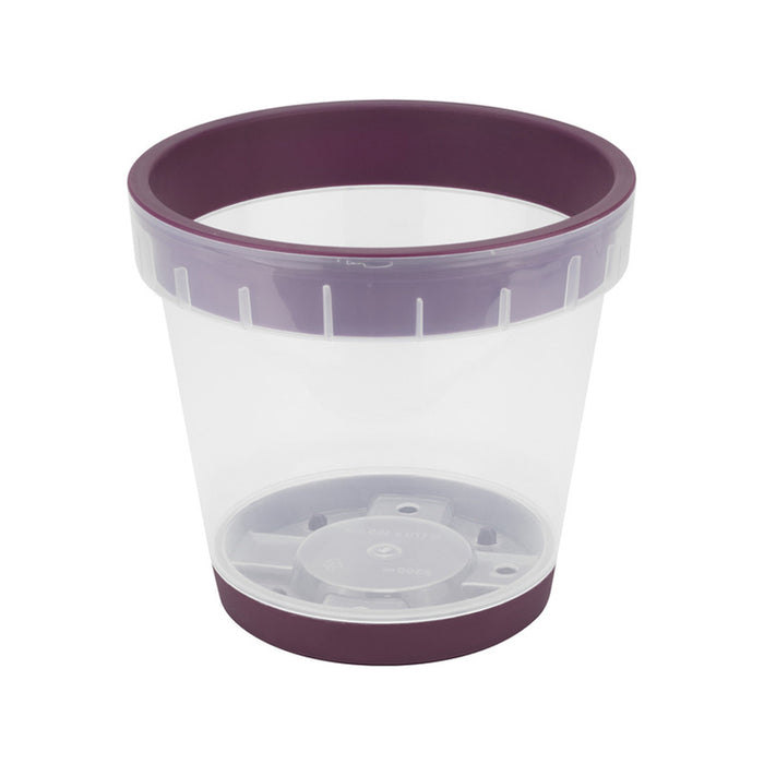 PLASTIC POT F17CM FOR ORCHID HORECANO