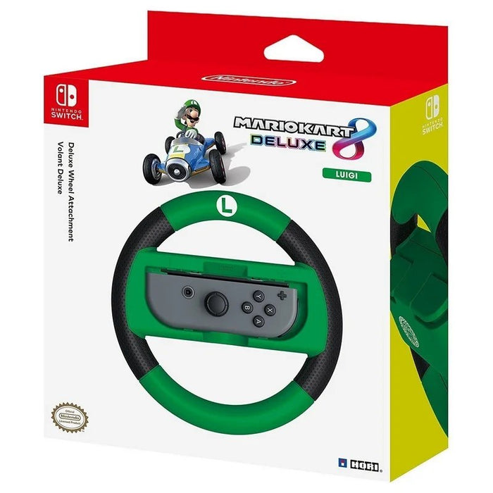 Console - accessory HORI Mario Kart 8 Deluxe WHEEL - LUIGI (NSW)
