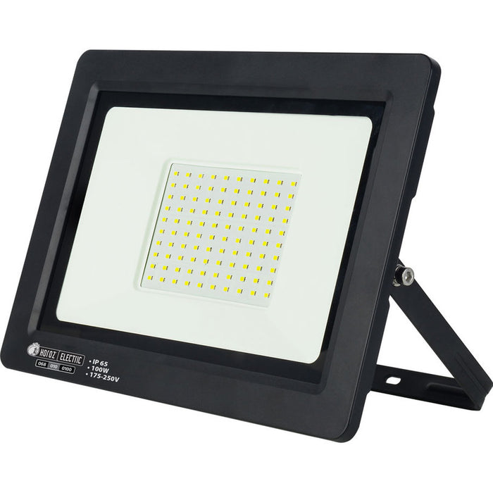 LED FLOODLIGHT 200W 6400K 16000LM BLACK HOROZ ASLAN-200
