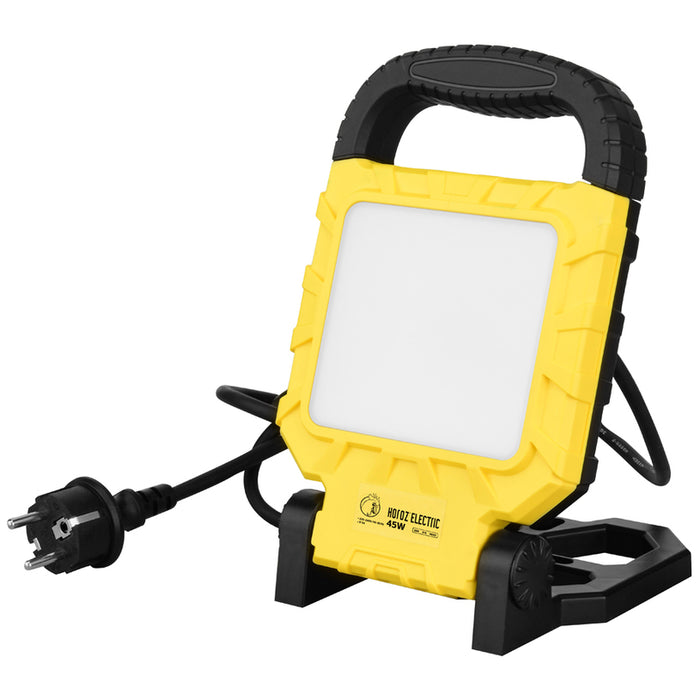 LED FLOODLIGHT ON STAND 45W 6400K IP54 4900LM HOROZ PROPORT-45