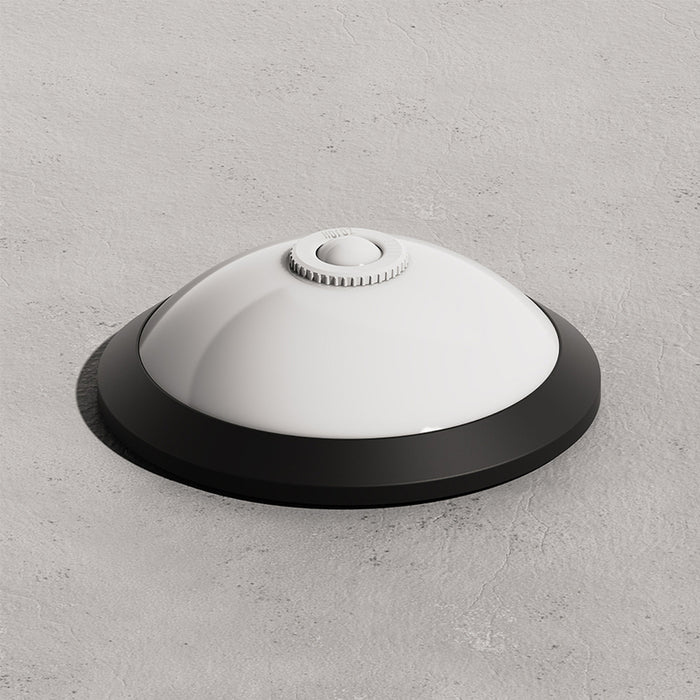 CEILING WITH SENSOR 2XE27 BLACK HOROZ