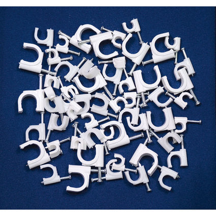 CABLE CLAMPS 18MM - 100 PCS HOROZ with nail