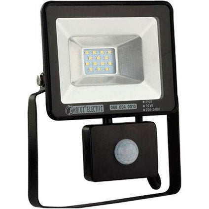 LED SPOTLIGHT WITH SENSOR 10W 6400K IP65 HOROZ PUMA/S