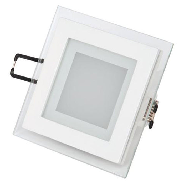LED PANEL SQUARE GLASS 6W SMD 6400K 96X96MM HOROZ MARIA