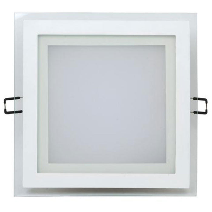 LED PANEL SQUARE GLASS 15W SMD 4200K 198X198MM HOROZ MARIA