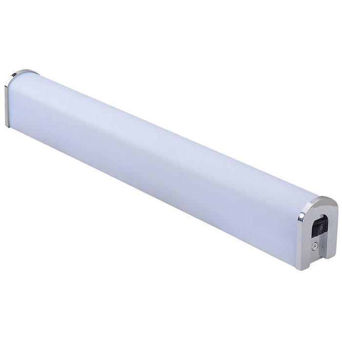 LED FLUID FOR BATHROOM WITH KEY 12W 4200K IP45 CHROME HOROZ TOYGAR-12