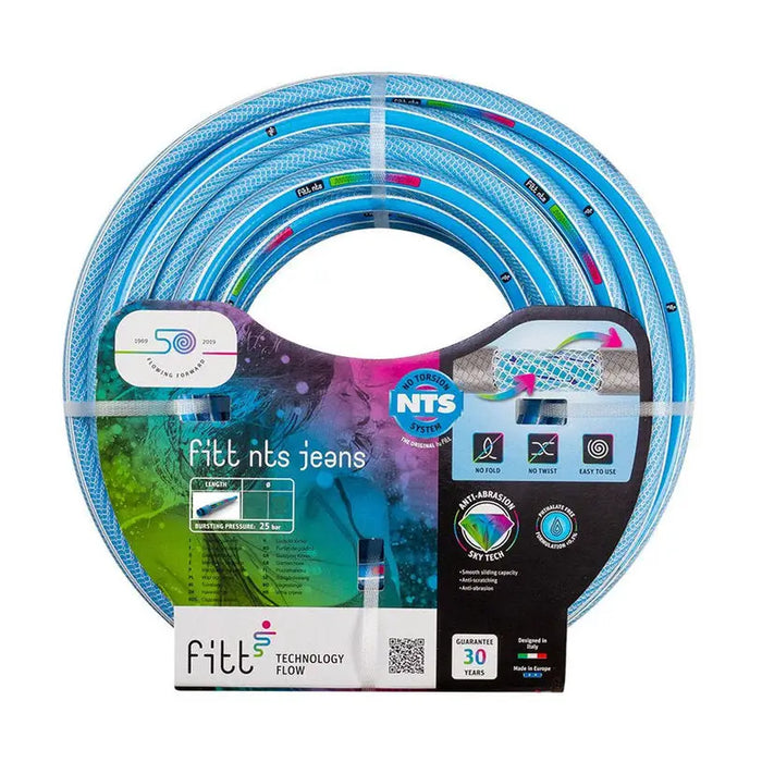HOSE 15M 1/2’’ FITT NTS JEANS - Маркучи напояване<<<Напояване<<<Градина<<<Praktiker&&&Маркучи