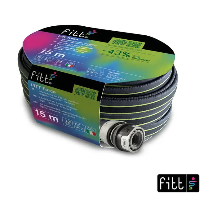 HOSE 20M 1/2’’ FITT FORCE - Маркучи напояване<<<Напояване<<<Градина<<<Praktiker
